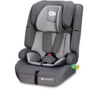 Kinderkraft Safety-Fix2 I-Size 76-150 Cm Siège Profond Auto, Isofix 9 À 36kg, De 15 Mois À 12 Ans, Systèmes De Sécurité, L'appui-Tête Réglage, Harnais À 5 Points, Insert Modulaire, Gris