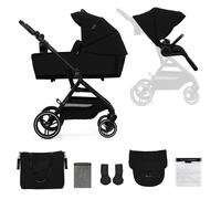 KINDERKRAFT SELECT Poussette combinée Yoxi 2in1 Noir pur