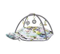 Kinderkraft SMARTPLAY Tapis d'Éveil Bébé, 2 en 1, Éducatif, Parc enfant, De la Naissance, Chambre Bébé, Avec accessoires, Arche de jeux en Mousse, Balles Colorés