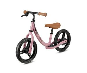 Kinderkraft Space 2 Vélo sans Pédales, Bébé, Évolutif, Draisienne en Métal, Deux Roues, Siège Réglable, Poids léger, 3,6kg, 80 cm et Jusqu’à 35 kg, Rosa