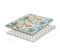 Kinderkraft Tapis de Jeu MATTY 2, Tapis d'Éveil, pour Bébé, Double Face, Non Toxique, Multifonctionnel