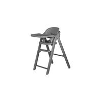 Kinderkraft TINO - Chaise haute 3 en 1 - Pour enfant - Pour adultes jusqu'à 110 kg - Harnais de sécurité 5 points - Plateau - Gris