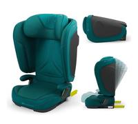 Kinderkraft UNITY2 Siège auto I-size 100-150 cm, Avec Isofix, Jusqu'à 12 ans, Systèmes de Sécurité, Facile à Nettoyer, Revêtement Respirant, Vert