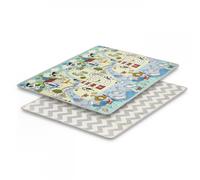 Tapis en mousse double face MATTY 2 multicolore