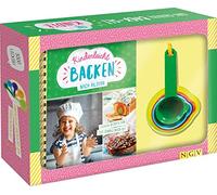 Kinderleicht backen nach Bildern. Das clevere Back-Set für Kinder ab 6 Jahren: Set mit 5 Messbechern und Rezeptbuch