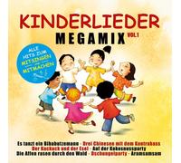 KINDERLIEDER MEGAMIX VOL.1/ALLE HITS ZUM MITSINGEN - 2 CD NEUF