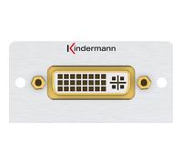 Kindermann 7444000502 DVI-I 24+5 avec câble Bu/Bu KINDERMANN 7444-502, 50x25mm