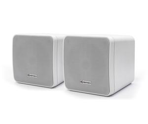 Kindermann Ensemble d'enceintes actives² Ensemble d'enceintes actives stéréo 50+, blanc