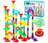 Kinderplay Circuit à billes avec lanceur, labyrinthe modulable, 113 pièces (KP5965)