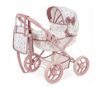 Kinderplay poussette de poupée profonde avec sac et arc KP0263B