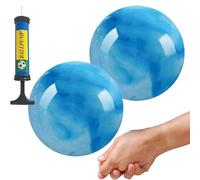Kinders Hüpfball - 22 Cm Großer PVC Sprungball Mit Handpumpe