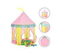 Vidaxl Tente De Jeu Pour Enfants Avec 250 Balles Rose 100x100x127 Cm