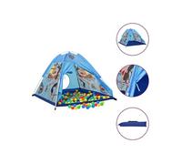 Vidaxl Tente De Jeu Pour Enfants Avec 250 Balles Bleu 120x120x90 Cm