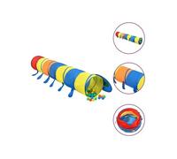 Tunnel de jeu pour enfants avec 250 balles Multicolore 245 cm vidaXL