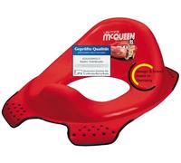 KiNDERWELT Siège de toilette de qualité supérieure pour enfants et bébés, motif Disney Cars rouge, pot pour les tout-petits à partir de 18 mois, lavable, antidérapant et sans BPA