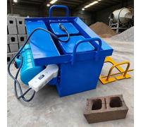 Kindevieft Extrusionneuse de Briques pour Blocs de Ciment et de béton, Machine de Fabrication de Briques, Plusieurs moules en Option, Pression de 23 KN, formage Rapide en 45 Secondes