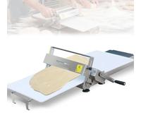 Kindevieft Laminoir à pâte Manuel Pliable, Rouleau à pâtisserie en Acier Inoxydable avec épaisseur réglable de 0 à 25 mm, Usage Commercial et Domestique, pour Pizzas, Croissants et pâtisseries TypeA