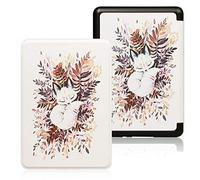 Kindle Covers - Pour Étui De Protection Kindle Pour Kindle Paperwhite 3 2 1 (Dp75Sdi) 5Ème 6Ème 7Ème Génération Impression Joli Renard Étui De Protection En Cuir Avec Mise En Veille/Réveil Aut