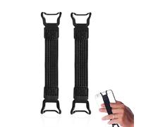 Kindle Dragonne pour 6-8" Kindle eReaders Fire Tablet - Kindle/Kobo/Voyaga/Lenovo/Sony Kindle E-Book Tablet, Sangle de Main Légère et Polyvalente à Haute Élasticité Support de Poignée 2PCS, Noir