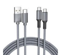 Kindle Paperwhite 2024 Charger Cable,USB Type C 3M 2 Pack,Nylon Charging Cord for Kindle Fire HD 12 11 10 10th 9 8 2023 2022 2021 2020 Generation,iPhone 16e 16 15 Pro Max,Samsung S25