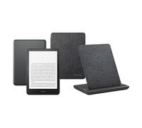 Kindle Paperwhite Signature Edition (2024 Release) 32 GB Sans publicités Avec étui noir transparent et station de charge sans fil