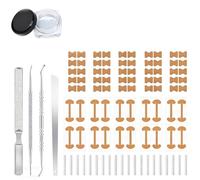 KINDLUME 16 Pièces Set de Soin pour Ongles Incarnés, Attelles d'Ongles avec Patchs Respirants, pour Pédicurie et Soin des Pieds Quotidien, Confortable et Discret