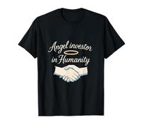 Kindness Angel Investisseur dans la Calligraphie humanitaire T-Shirt