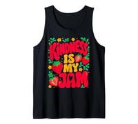 Kindness is My Jam Mental Health T-Shirt Positivity Design Débardeur