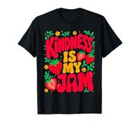 Kindness is My Jam Mental Health T-Shirt Positivity Design T-Shirt