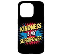 Kindness is My Superpower Anti Bullying Be Kind Comic Kids Coque pour iPhone 15 Pro