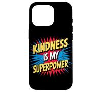 Kindness is My Superpower Anti Bullying Be Kind Comic Kids Coque pour iPhone 16 Pro