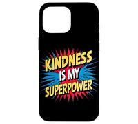 Kindness is My Superpower Anti Bullying Be Kind Comic Kids Coque pour iPhone 16 Pro Max