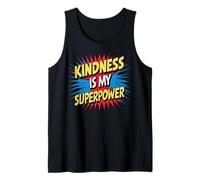 Kindness is My Superpower Anti Bullying Be Kind Comic Kids Débardeur