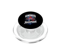 Kindness is My Superpower Super-héros Anti-Intimidation PopSockets PopGrip pour MagSafe