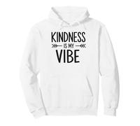 Kindness is My Vibe Minimal Typographie Sweat à Capuche