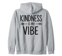 Kindness is My Vibe Minimal Typographie Sweat à Capuche