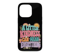 Kindness Mean Everything Groovy Positivity Citation Coque pour iPhone 13 Pro