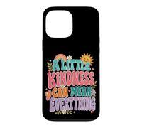 Kindness Mean Everything Groovy Positivity Citation Coque pour iPhone 13 Pro Max