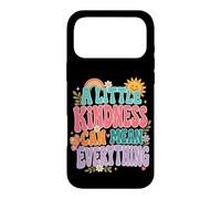 Kindness Mean Everything Groovy Positivity Citation Coque pour iPhone 17 Pro Max