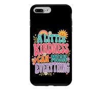 Kindness Mean Everything Groovy Positivity Citation Coque pour iPhone 7 Plus/8 Plus