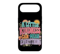 Kindness Mean Everything Groovy Positivity Citation Coque pour iPhone Air