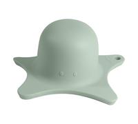 Kindsgut aide de douche, pour enfants, en silicone, en forme d'étoile, design élégant, rince tête, aide pour se laver les cheveux, unisexe, sans BPA, pistache