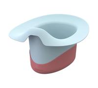 Kindsgut bande en silicone antidérapante pour pot d’hygiène naturelle bébé, accessoire sécurisé assurant un maintien sûr et une stabilité optimale, facile et rapide à installer vieux rose