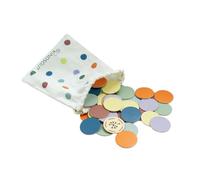 Kindsgut Confettis en bois, réutilisables pour les fêtes d'anniversaire, les anniversaires d'enfants ou les célébrations, décoration pour la table d'anniversaire