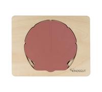 Kindsgut Puzzle en Bois à Encastrer, Coquillage | Jeu d'éveil, Taille pratique, Pour la maison et pour voyager