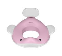 Réducteur de toilette baleine rose pâle TU
