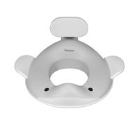 Kindsgut Réducteur de toilettes/WC baleine pour enfants, gris clair