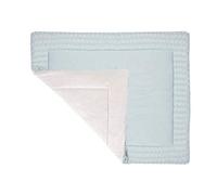 Kindsgut Tapis de Parc et d'Éveil Bébé Coton Bleu Ciel, 70x100 cm