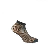 Kindy - Chaussettes courtes en résille - couleur - Noir - Pointure - 37-41