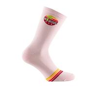 Kindy - Mi-chaussettes en coton motif California MADE IN FRANCE - couleur - Rose - Pointure - 37-41